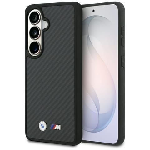⁨BMW M Kevlar Logo MagSafe - Etui Samsung Galaxy S26 (czarny)⁩ w sklepie Wasserman.eu