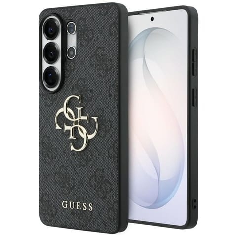 ⁨Guess 4G Big Metal Logo - Etui Samsung Galaxy S26 Ultra (czarny)⁩ w sklepie Wasserman.eu