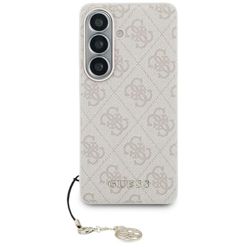 ⁨Guess 4G Classic Logo Charm MagSafe - Etui Samsung Galaxy S26 (różowy)⁩ w sklepie Wasserman.eu