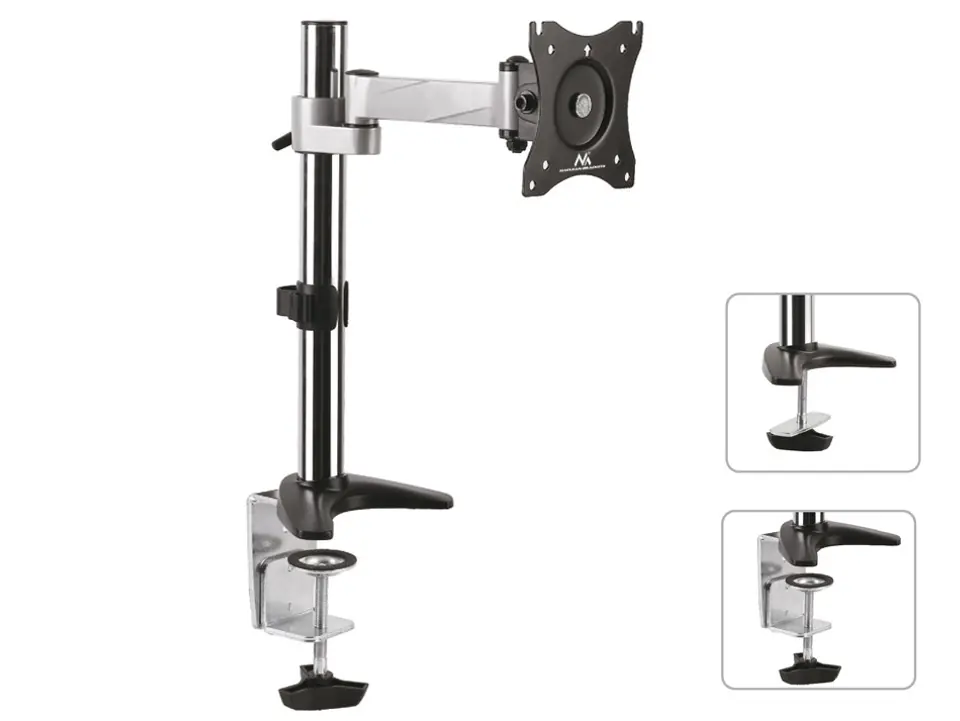 ⁨MC-717 Maclean Brackets Table Holder For Monitor 360 ° 13-27 inch⁩ at Wasserman.eu