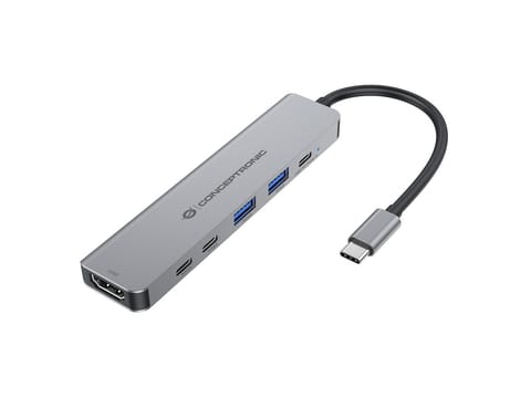 ⁨Conceptronic 6-In-1 Usb 3.2 Gen 1 Docking⁩ w sklepie Wasserman.eu