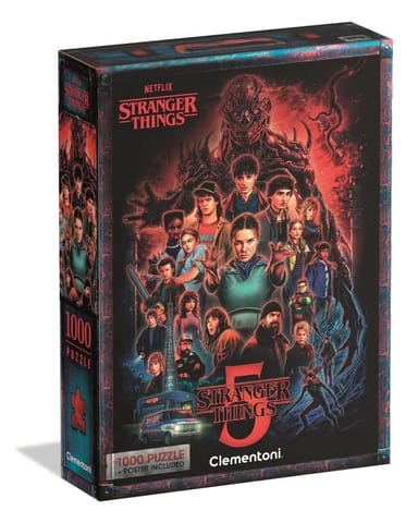 ⁨Puzzle 1000 Compact Netflix Stranger Things⁩ w sklepie Wasserman.eu
