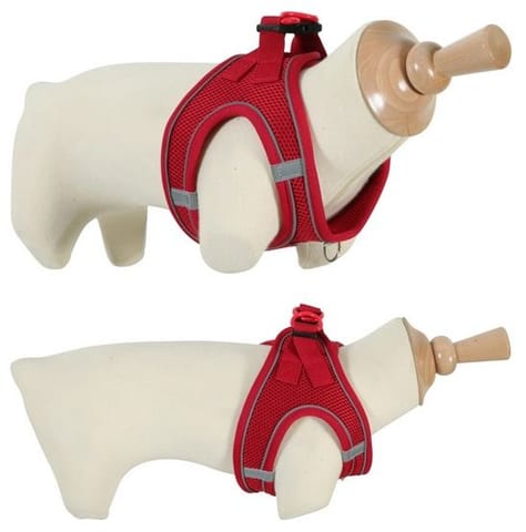 ⁨Zolux Szelki oddychające z siatki XS czerwone⁩ w sklepie Wasserman.eu