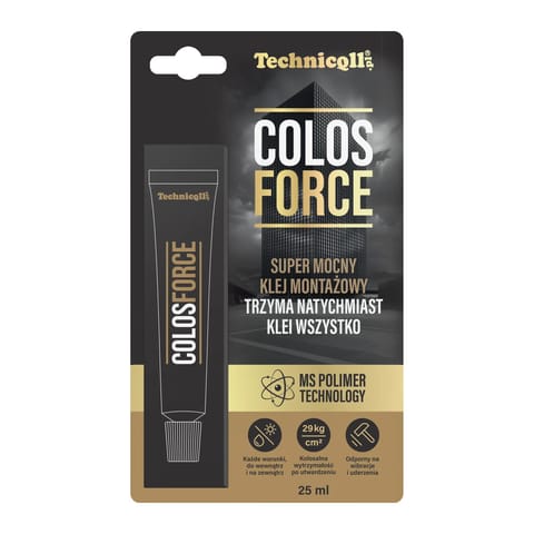 ⁨KLEJ MONTAŻOWY COLOS FORCE 25ML⁩ w sklepie Wasserman.eu