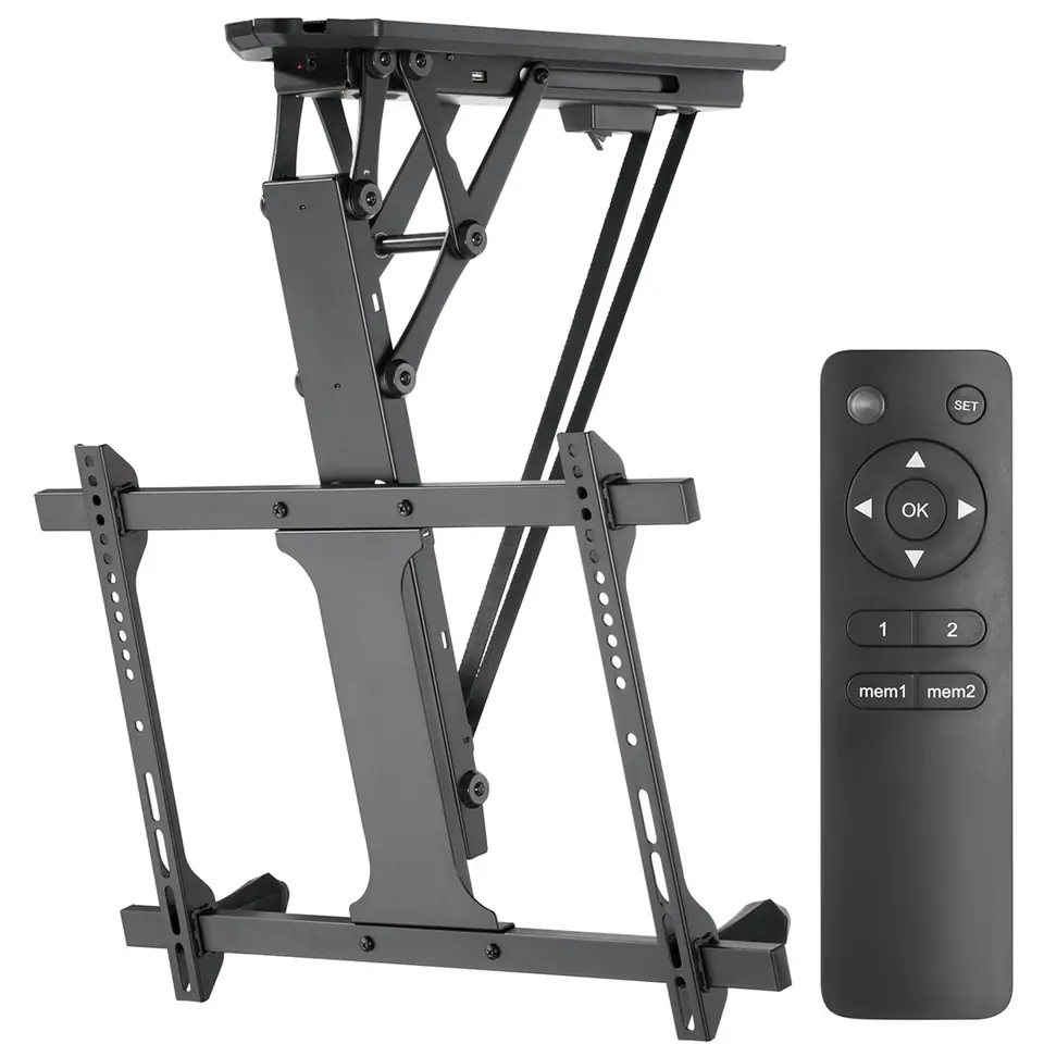 ⁨Maclean MC-880 Electric Ceiling TV Mount, 32"-70" 35kg max + Remote Control max VESA 600x411⁩ at Wasserman.eu