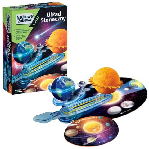 ⁨Naukowa Zabawa Zestaw Układ Słoneczny Język Polski Clementoni 50254⁩ w sklepie Wasserman.eu