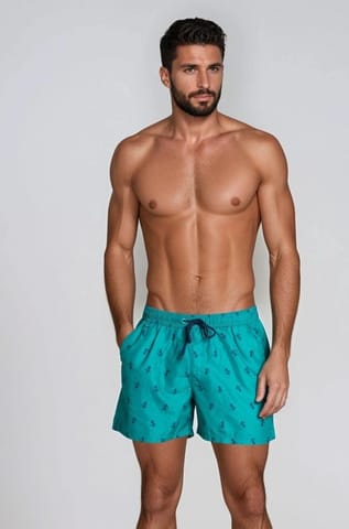 ⁨Swimming trunks Ship 38861-77X green (size M)⁩ at Wasserman.eu
