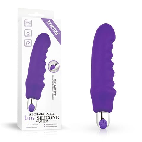 ⁨RECHARGEABLE VIBRATOR IJOY SILICONE WAVER⁩ at Wasserman.eu