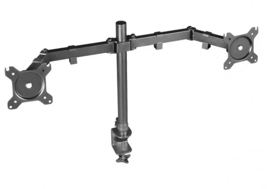 ⁨TRUST GXT 1120 MARA DUAL monitor holder⁩ at Wasserman.eu