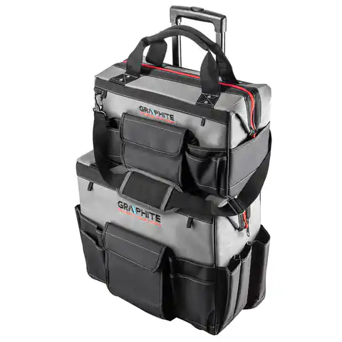 ⁨Set of two Energy+ bags: large bag on wheels with handle + medium extension bag⁩ at Wasserman.eu