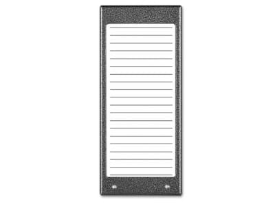 ⁨ACO CDN-17N ST (W) Podświetlany panel listy lokatorów (ok. 17 wpisów)⁩ w sklepie Wasserman.eu