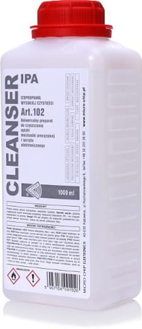 ⁨ALKOHOL IZOPROPANOL CLEANSER IPA 1 LITR⁩ w sklepie Wasserman.eu