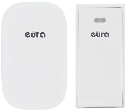 ⁨WIRELESS DOORBELL ''EURA'' WDP-81H2 ''SONG'' - battery-free, button (kinetic), expandable⁩ at Wasserman.eu