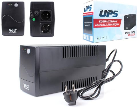 ⁨UPS ZASILACZ AWARYJNY VOLT POLSKA PICO 800VA 480W⁩ w sklepie Wasserman.eu