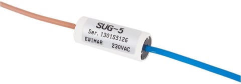 ⁨Miniaturowe zabezpieczenie antyprzepięciowe 230V EWIMAR SUG-5⁩ w sklepie Wasserman.eu