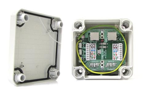 ⁨Zewnętrzne zabezpieczenie przeciwprzepięciowe IP serii EXTREME z ochroną PoE EWIMAR BOX-1-PTF-51-EXT⁩ w sklepie Wasserman.eu