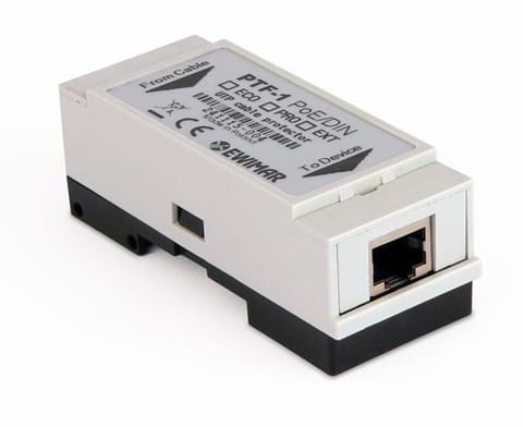 ⁨Zabezpieczenie LAN serii PRO na szynę DIN EWIMAR PTF-51-PRO/PoE/DIN⁩ w sklepie Wasserman.eu