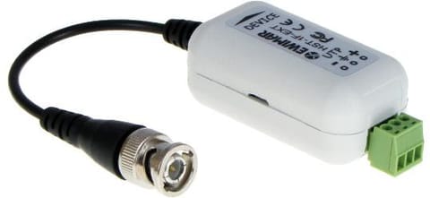 ⁨Separator galwaniczny z konwerterem UTP i zabezpieczeniem do AHD, HD-CVI, HD-TVI EWIMAR HST-1F-EXT⁩ w sklepie Wasserman.eu