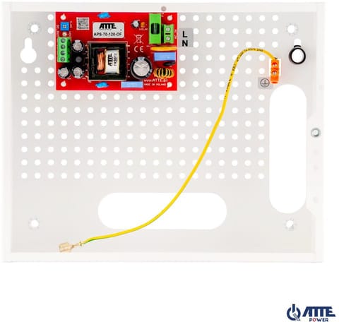 ⁨Zasilacz sieciowy SMPS 12V 6A 72W ATTE APS-70-120-E⁩ w sklepie Wasserman.eu