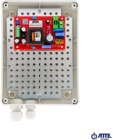 ⁨Zasilacz sieciowy SMPS 12V 6A 72W ATTE APS-70-120-M1⁩ w sklepie Wasserman.eu