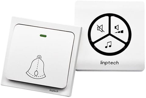 ⁨Linbell G1 Wireless Doorbell Battery-Free⁩ at Wasserman.eu