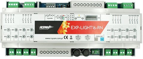 ⁨ROPAM STEROWNIK OŚWIETLENIA EXP-LIGHT16-RN⁩ w sklepie Wasserman.eu