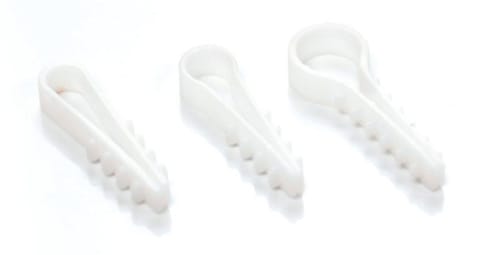 ⁨Uchwyty do mocowania przewodów okrągłych UWO-10 (100szt.)⁩ w sklepie Wasserman.eu