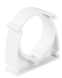 ⁨Uchwyt do rur elektroinstalacyjnych zamykany BIAŁY UZE-16 (PACZKA 100szt.)⁩ w sklepie Wasserman.eu