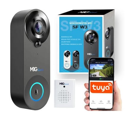 ⁨Video intercom MBG line SF W3 BLACK⁩ at Wasserman.eu