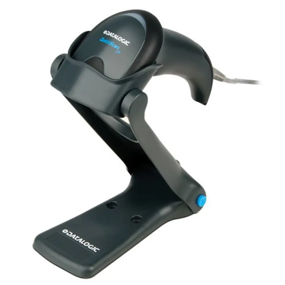 ⁨Datalogic QuickScan Lite QW2100 Handheld bar code reader 1D Laser Black⁩ at Wasserman.eu