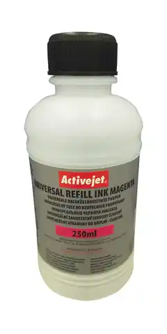 ⁨Activejet Ink URB-250M Universal Replacement for HP, Canon, Epson, Brother printers; Supreme; 250 ml;  purple.⁩ at Wasserman.eu