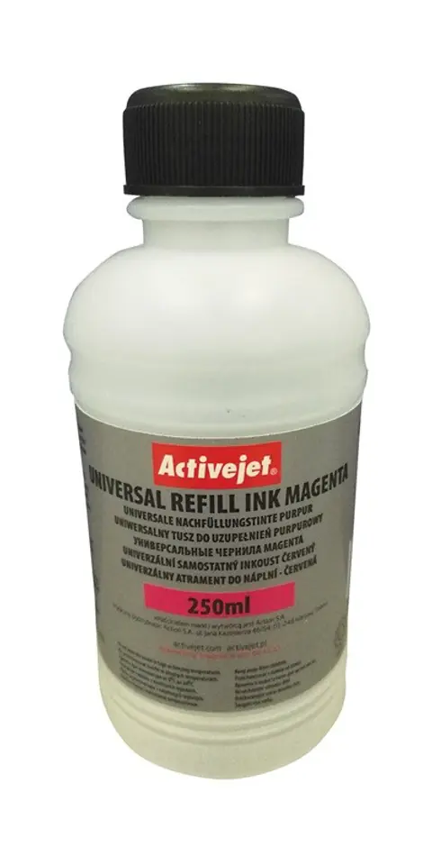 Activejet Ink URB-250M Universal Replacement for HP, Canon, Epson, Brother printers; Supreme; 250 ml; purple. at Wasserman.eu