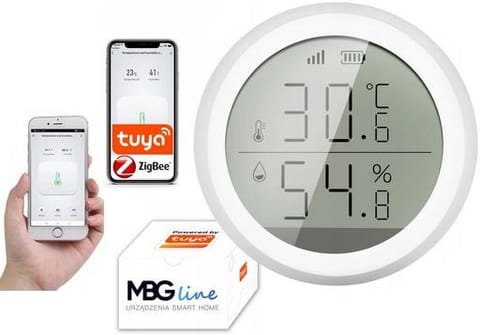 ⁨Czujnik MBG line ZigBee HS01⁩ w sklepie Wasserman.eu
