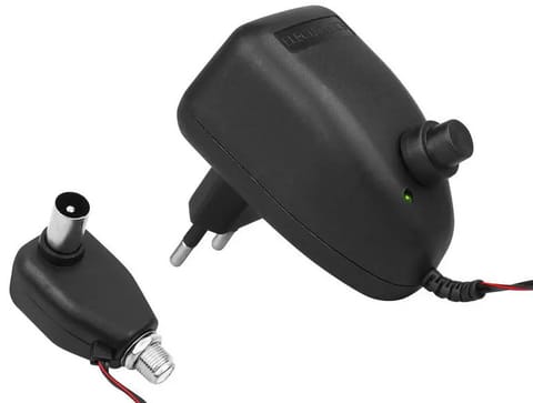 ⁨Zasilacz antenowy regulowany z gniazdem F DC 2-12V/100mA⁩ w sklepie Wasserman.eu