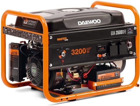 ⁨Gasoline generator set 3,2KW 230V GDA3500DFE⁩ at Wasserman.eu
