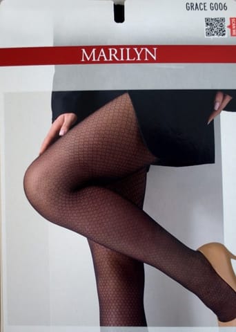 ⁨RAJSTOPY MARILYN GRACE G006 (kolor black, rozmiar 5)⁩ w sklepie Wasserman.eu