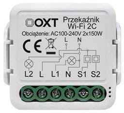 ⁨Moduł OXT mini przekaźnik 2 obwody WiFi TUYA T222⁩ w sklepie Wasserman.eu
