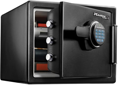 ⁨MASTER LOCK LFW082FTC safe Black Steel⁩ at Wasserman.eu