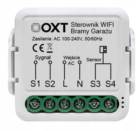 ⁨Moduł OXT z sensorem do bramy garażu WiFi TUYA T210G⁩ w sklepie Wasserman.eu