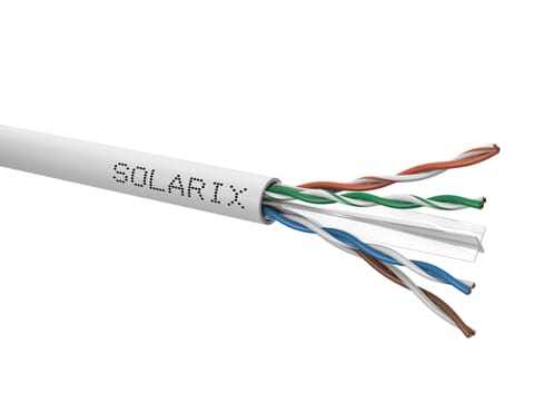 ⁨Solarix CAT6 UTP PVC Eca installation cable 305m⁩ at Wasserman.eu