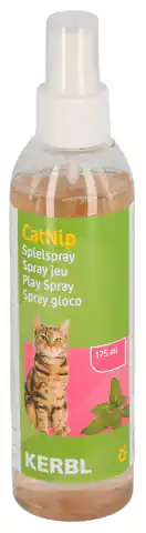 ⁨KERBL Spray pobudzający do zabawy dla kota z kocimiętką 200ml [80086]⁩ w sklepie Wasserman.eu