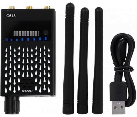 ⁨Wykrywacz podsłuchów Mking Mk618 3 antenowy⁩ w sklepie Wasserman.eu