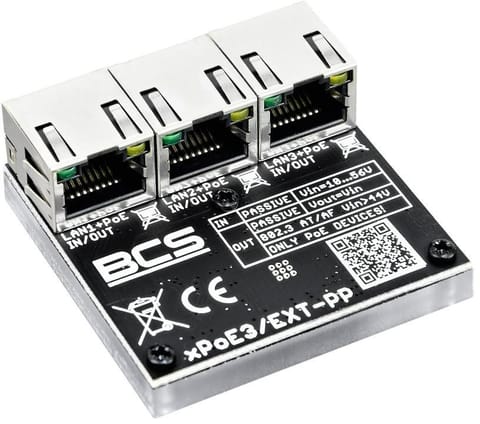 ⁨Switch POE BCS POWER BCS-xPoE3/EXT-PP⁩ w sklepie Wasserman.eu
