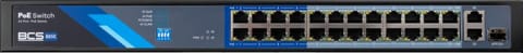 ⁨Switch PoE BCS BASIC BCS-B-SP2402G-1SFP⁩ w sklepie Wasserman.eu