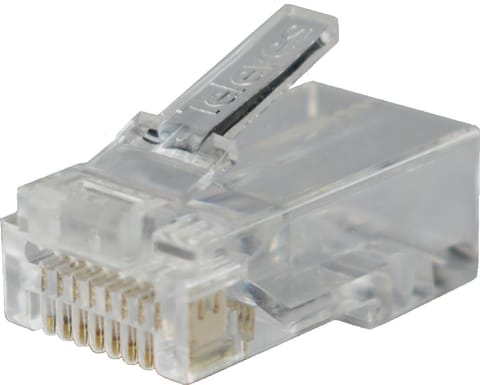 ⁨Złącze RJ45 męskie pass through UTP Kat 6 ref. 209906⁩ w sklepie Wasserman.eu