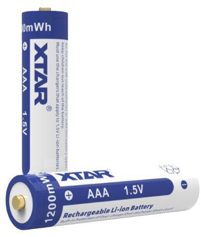 ⁨Rechargeable batteries R03 / AAA 1.5V Xtar 750mAh (box of 4 pcs) with protection⁩ at Wasserman.eu