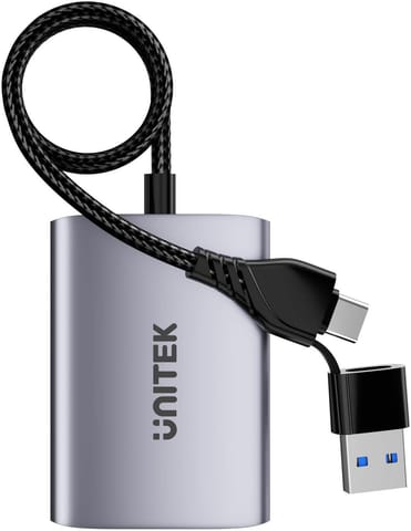 ⁨Unitek V1427A01 Adapter USB/C/A na 2x HDMI MST FullHD⁩ w sklepie Wasserman.eu