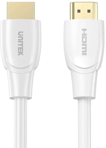 ⁨Kabel HDMI Unitek 2.0 4K biały 1,5m⁩ w sklepie Wasserman.eu