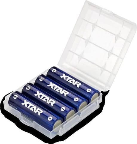 ⁨Rechargeable batteries R06 / AA 1,5V Xtar 2500mAh (box of 4 pcs) with protection⁩ at Wasserman.eu