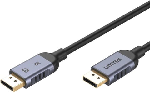 ⁨Kabel DisplayPort Unitek 1.4 8k 60hz, 4k 240hz, HDR, HDCP 2.3, DSC 1.2, 1m⁩ w sklepie Wasserman.eu